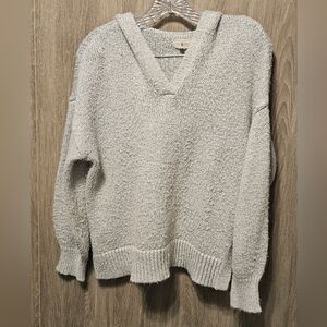 Lou & Grey Glitter Hooded Sweater